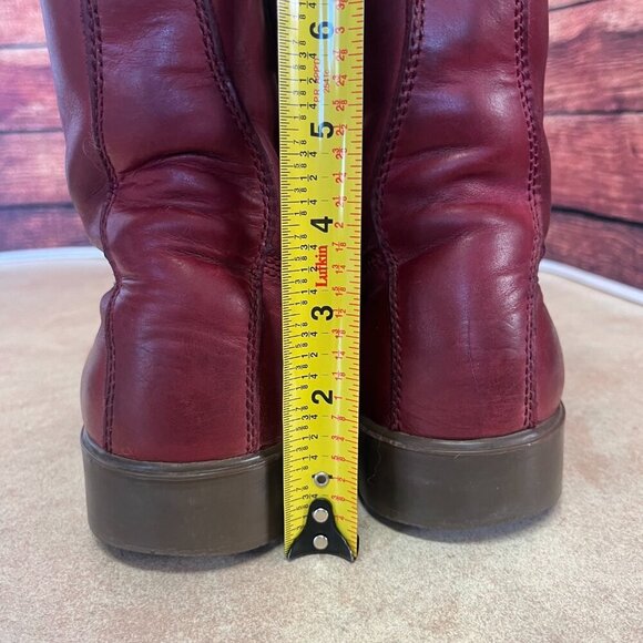 Kodiak Red Leather Combat Moto Ankle Waterproof Boot - Picture 5 of 16